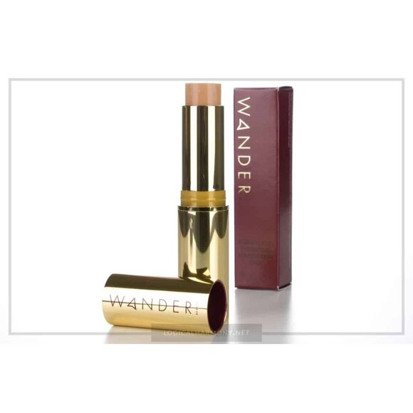 WANDER BEAUTY Flash Focus Hydrating Foundation Stick in Golden Medium NEW in box - Picture 3 of 3